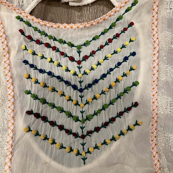 New Romantics Flower Bud Embroidered Tunic - Picture 11 of 11